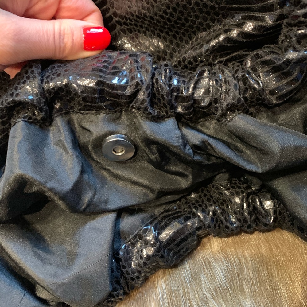 Snake skin immitation VINTAGE PURSE - Picture 6 of 8